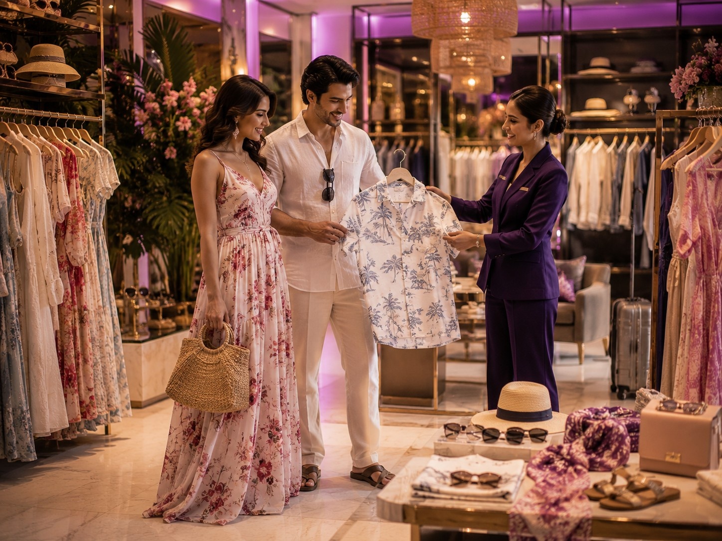 Couple Honeymoon Outfit