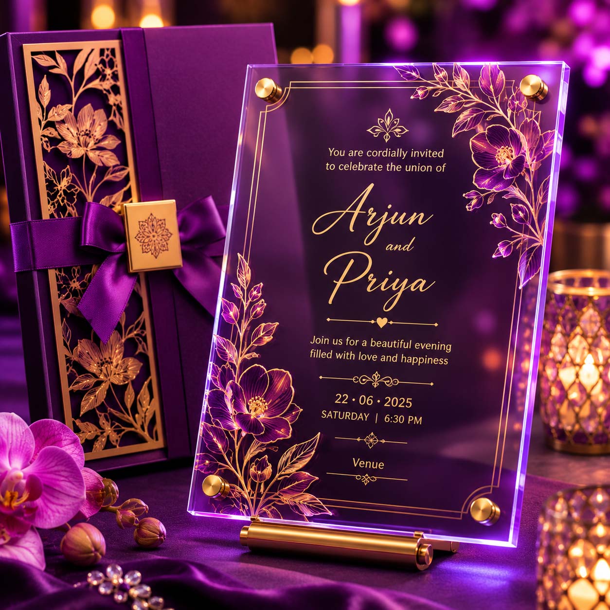 Acrylic Invitations
