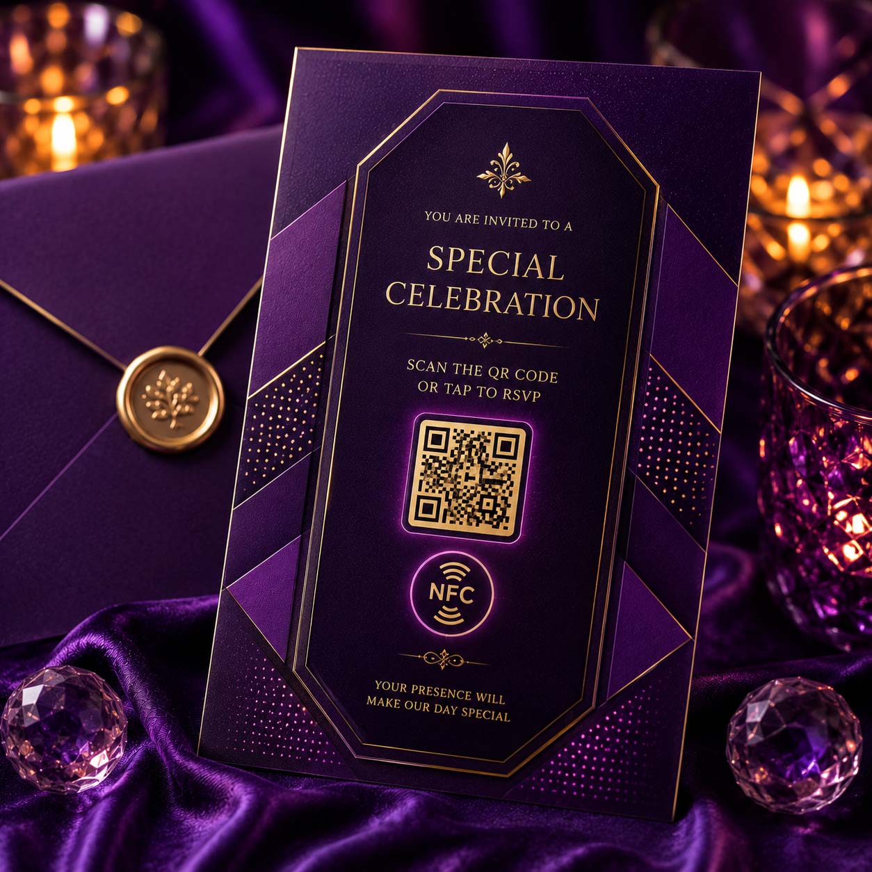 QR/NFC Smart Invitations