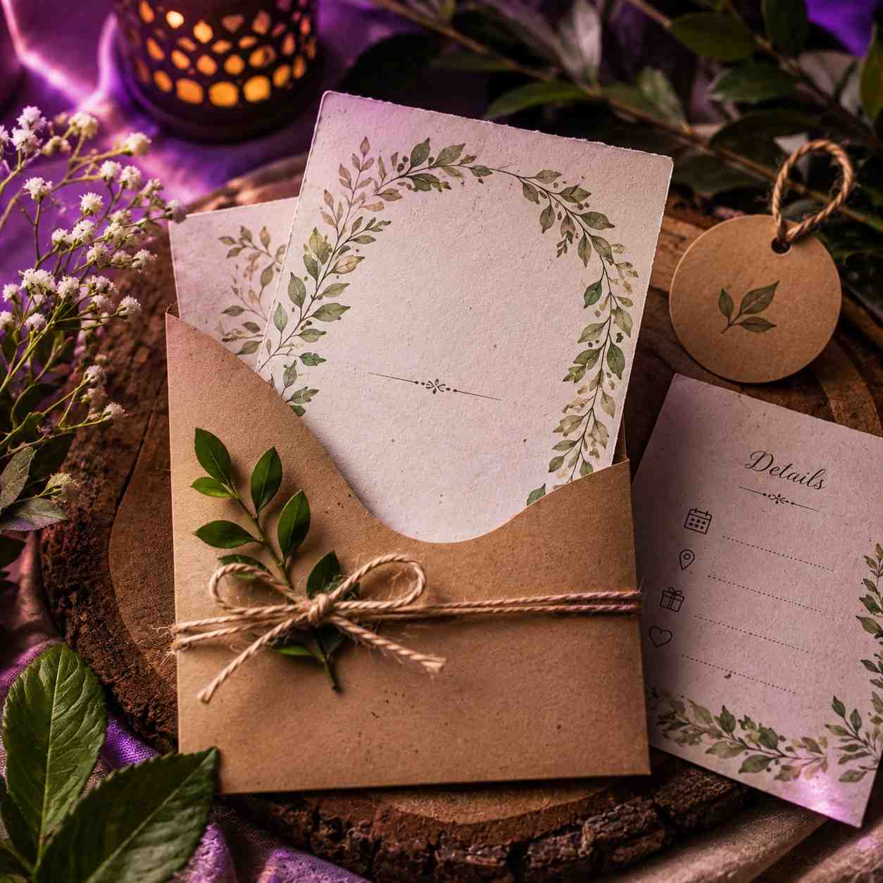 Eco-friendly Invitations