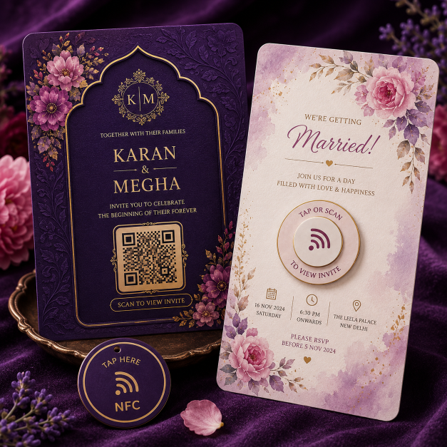 QR/NFC Smart Invitations