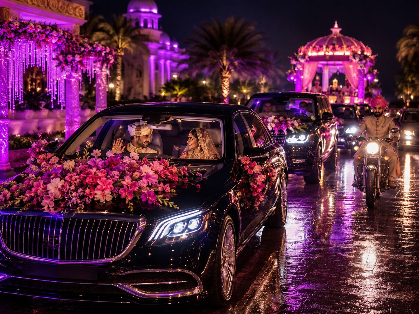 Wedding Procession Vehicles