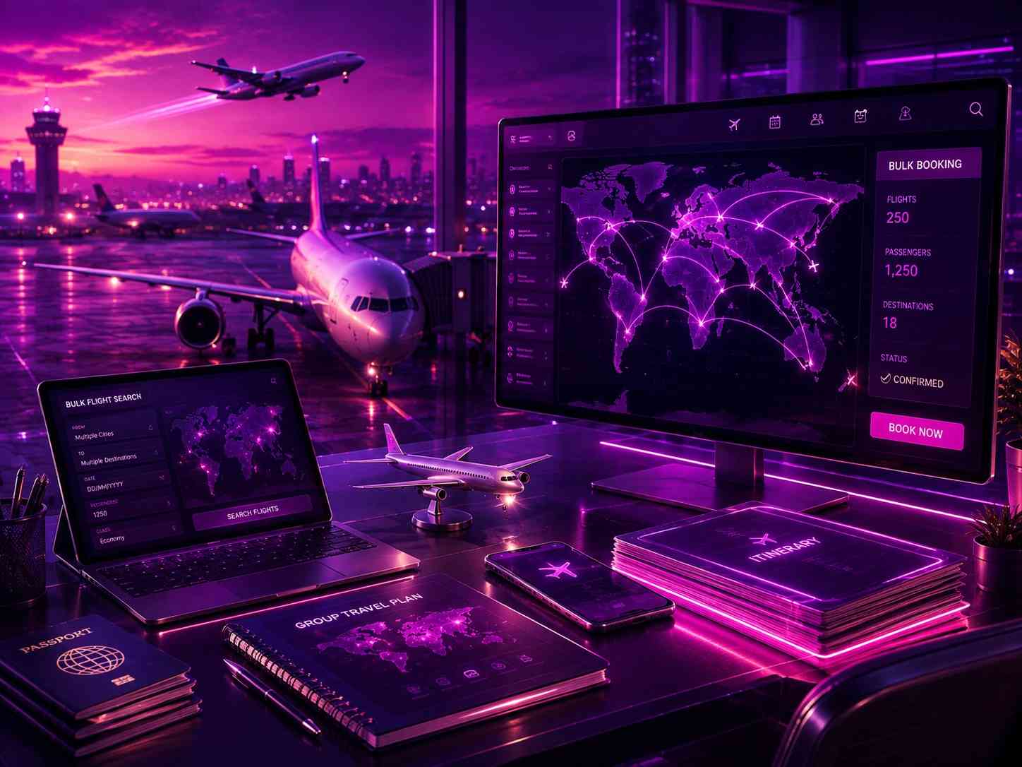Flight Booking (Bulk)