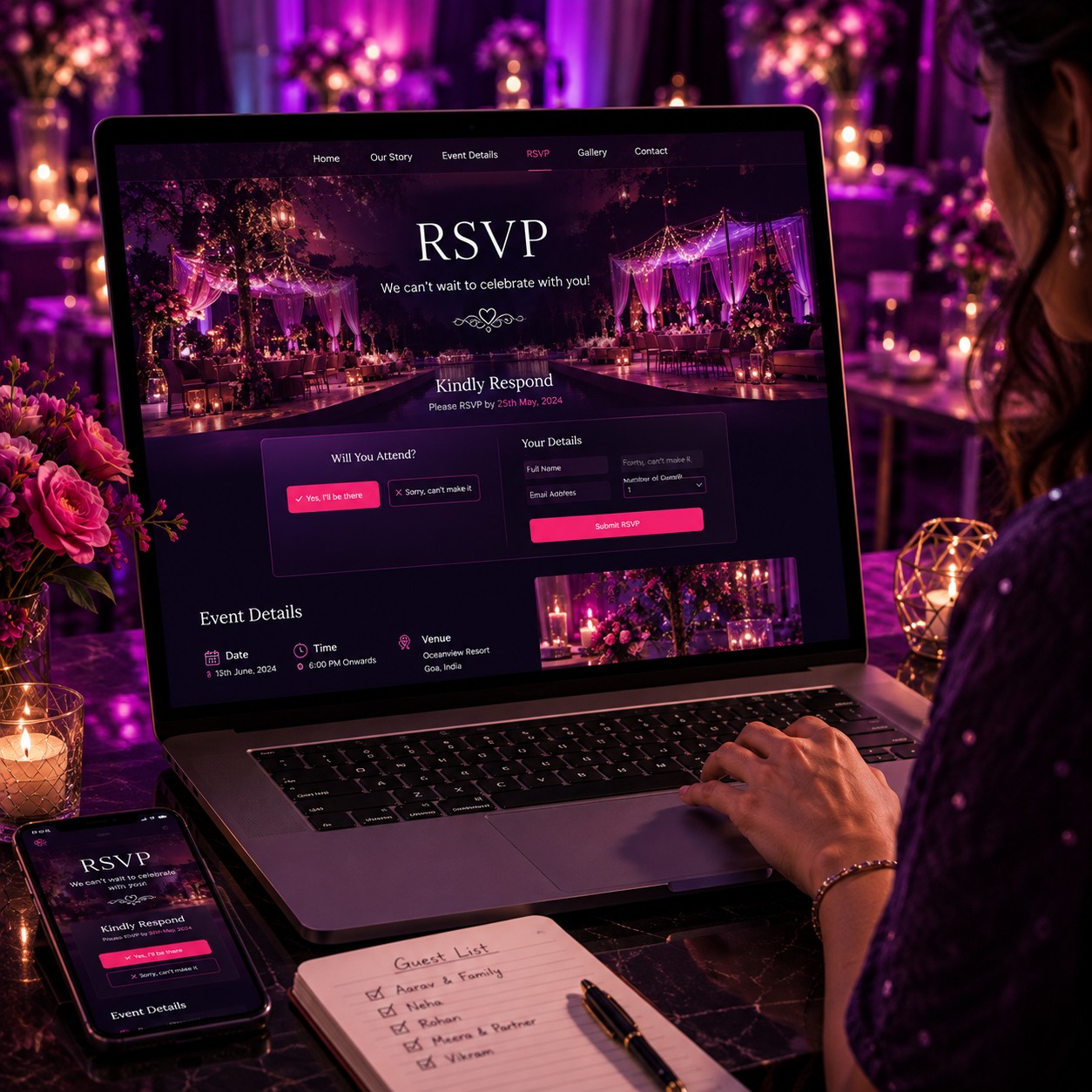 RSVP Site