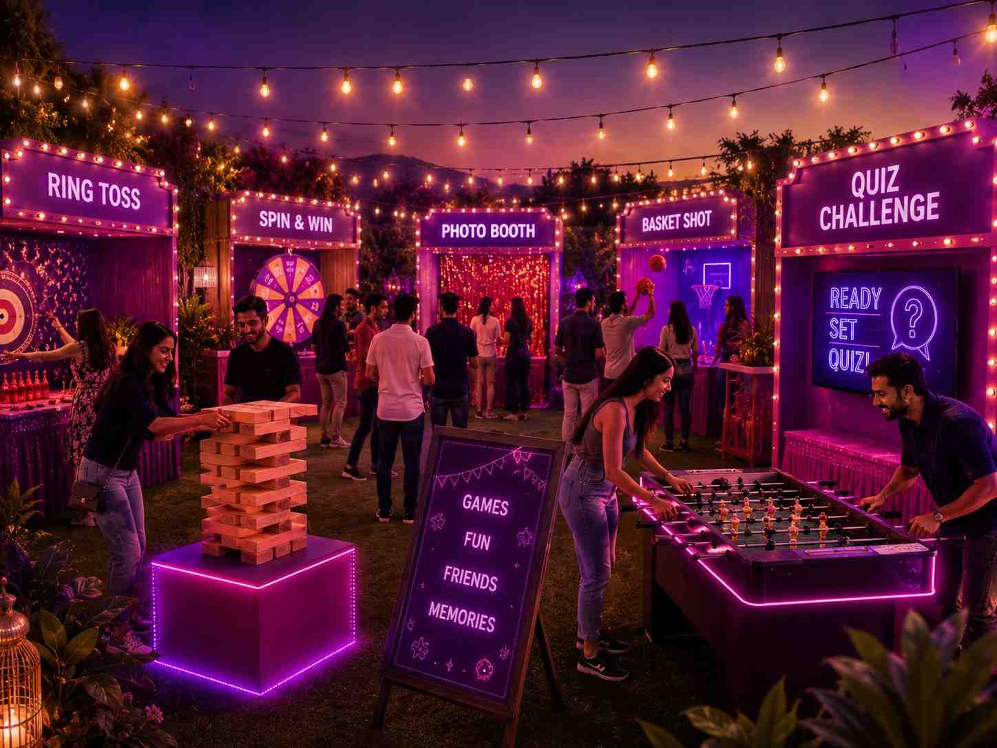 Games & Activity Stalls