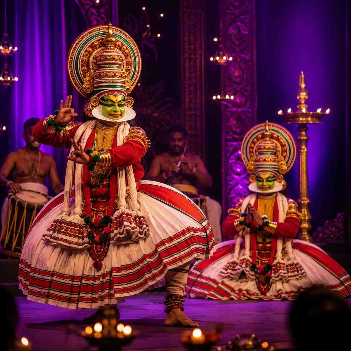 Kathakali Performers