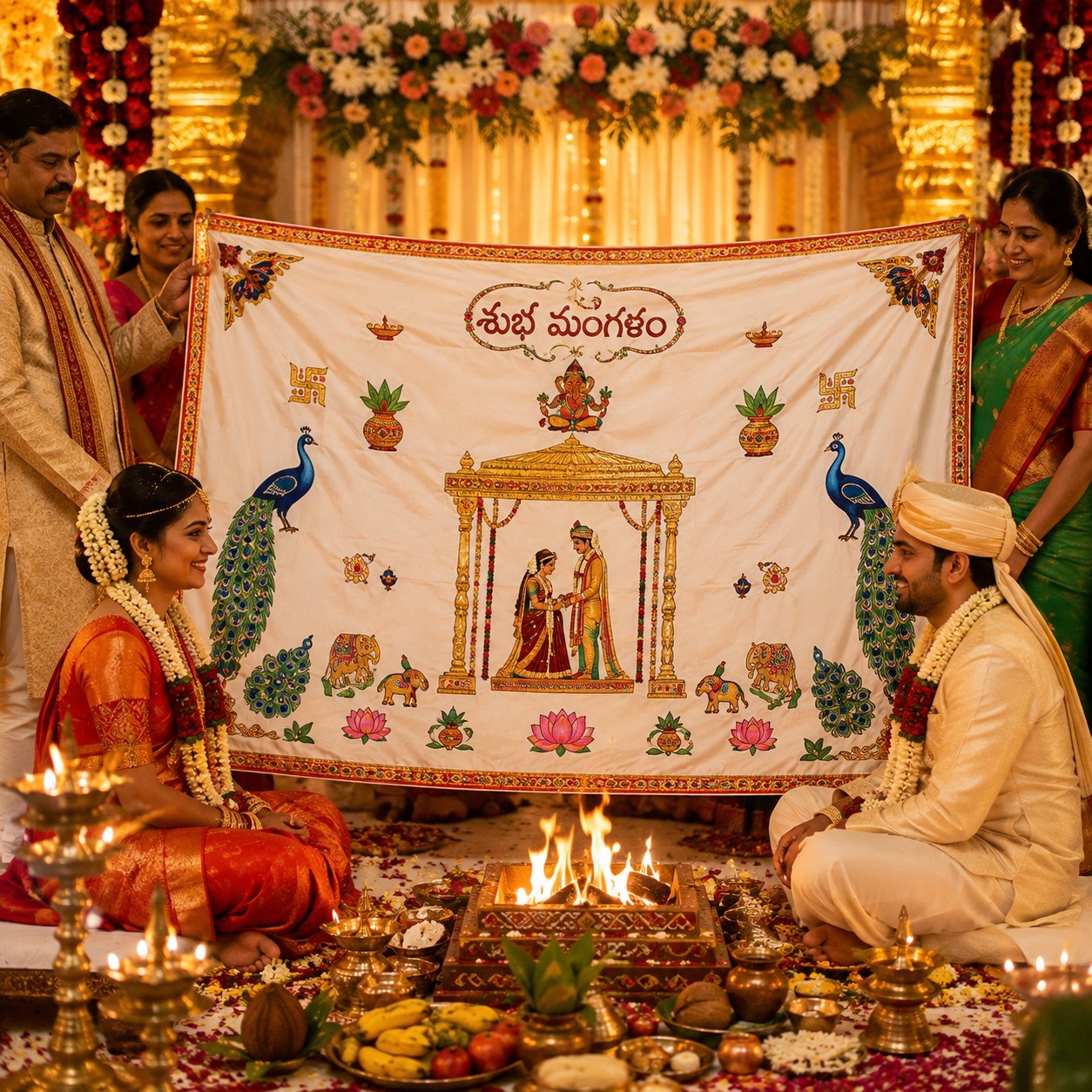 Telugu Wedding - Addutera