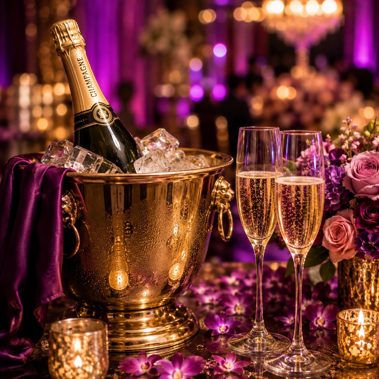Christian Wedding - Champagne