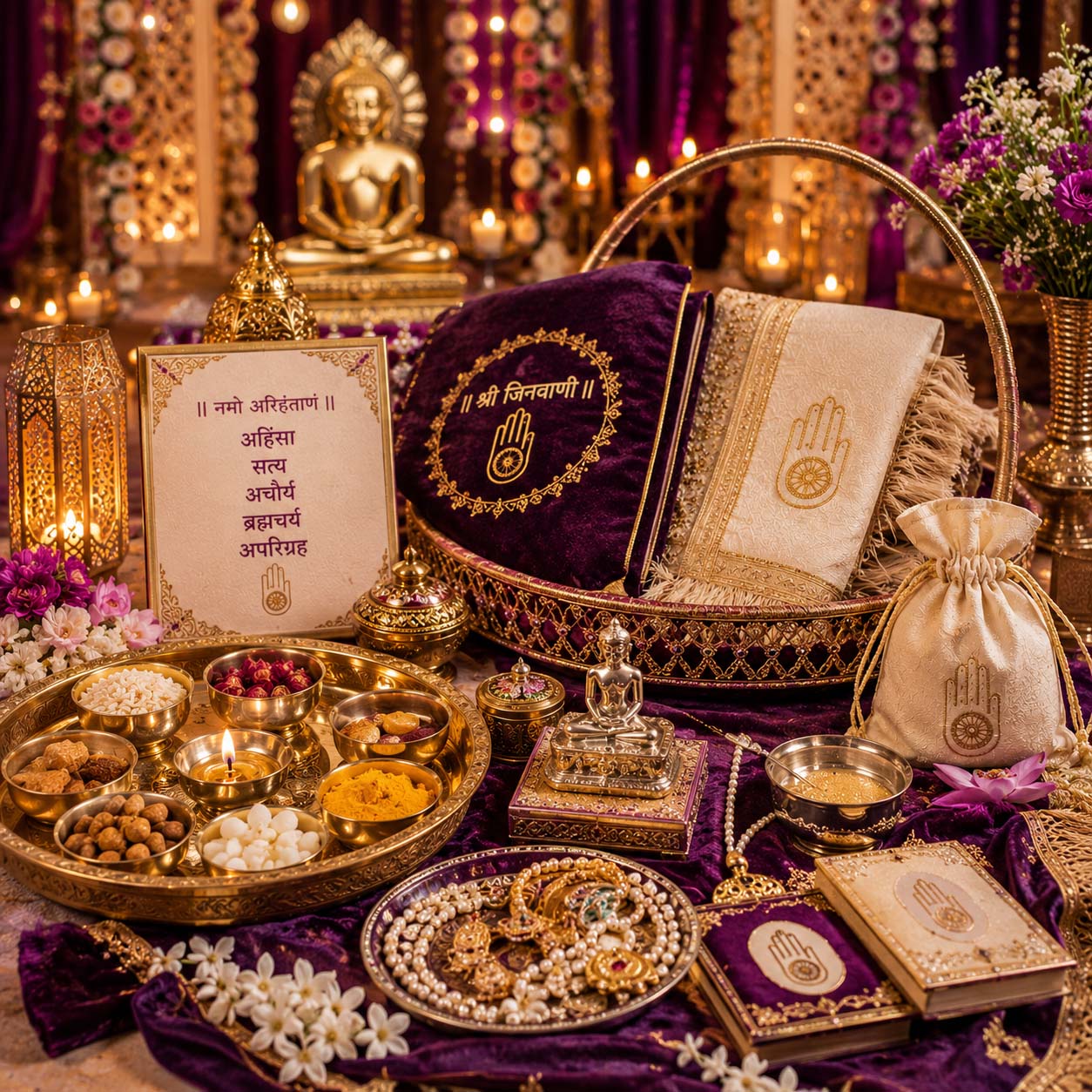 Jain Wedding Ritual Items
