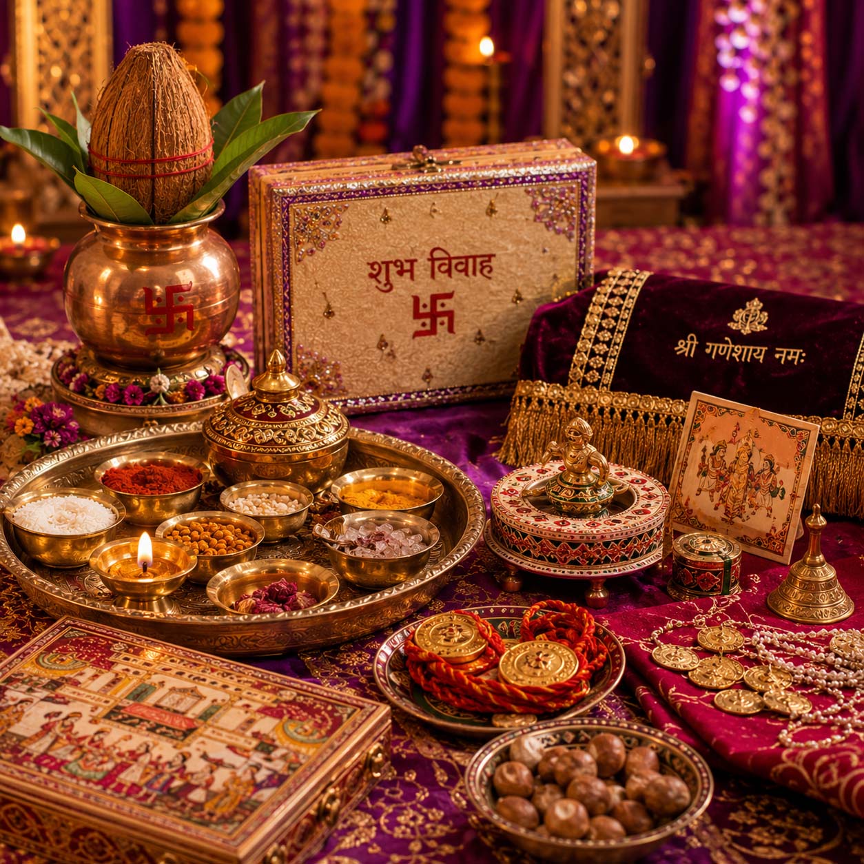 Marwari Wedding Ritual Items