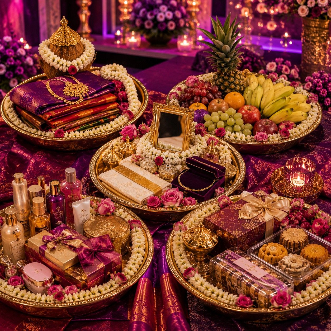 Brahmin Wedding - Seer Plates