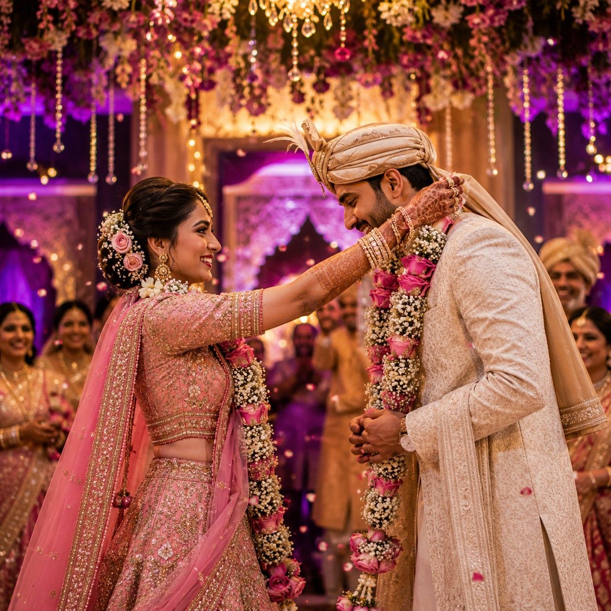 Gujarati Wedding - Varmala