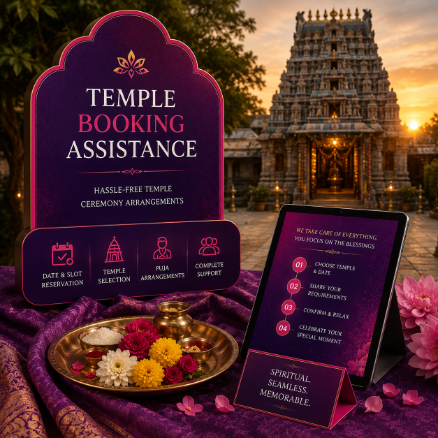 Temple Booking Assistance