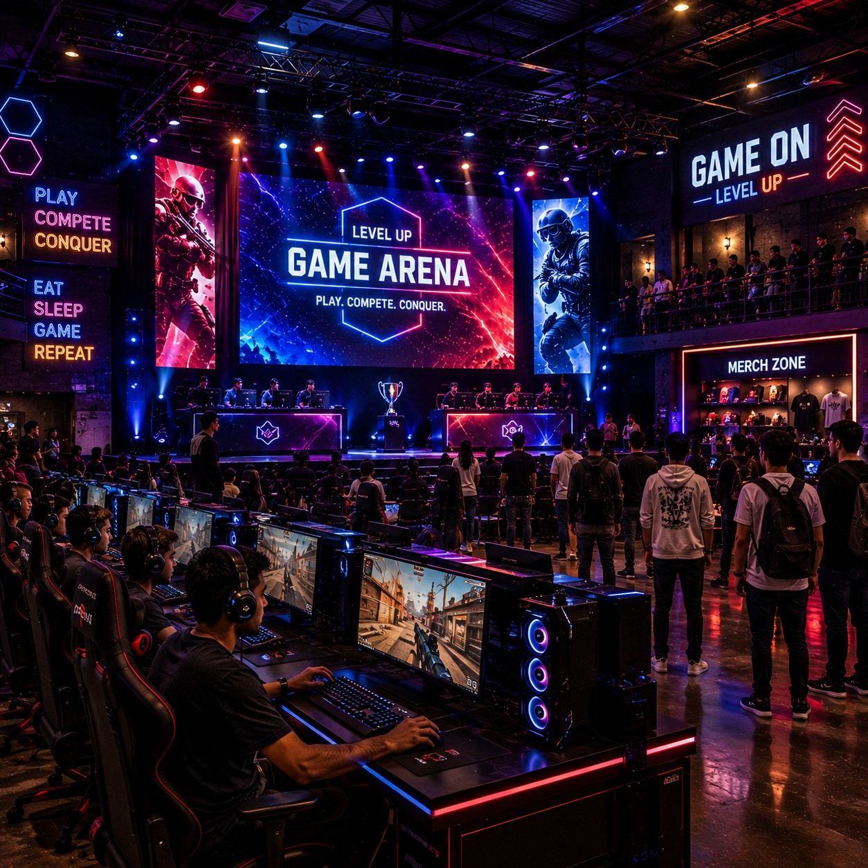 gaming-arena-party-space