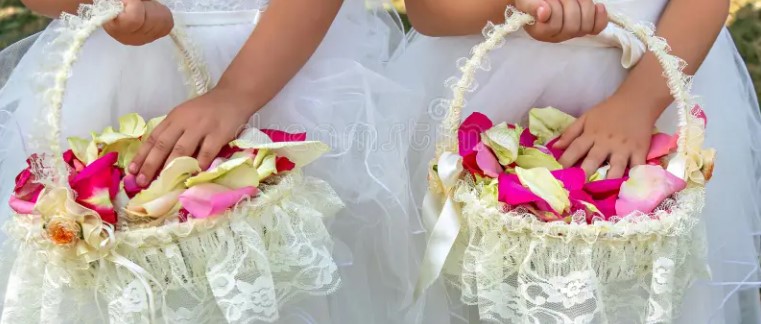 Flower Girl Baskets for Delhi Weddings