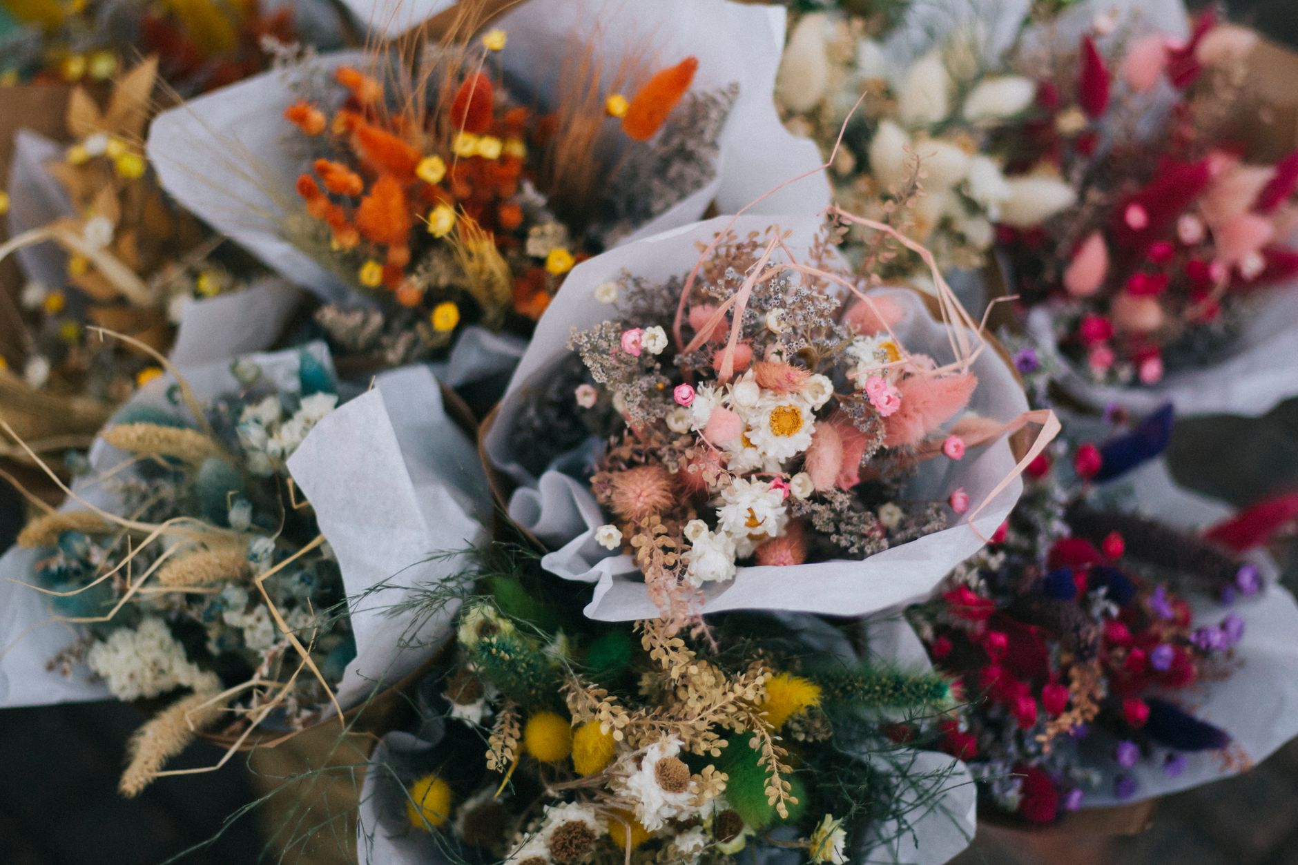 Dried Flower Hampers