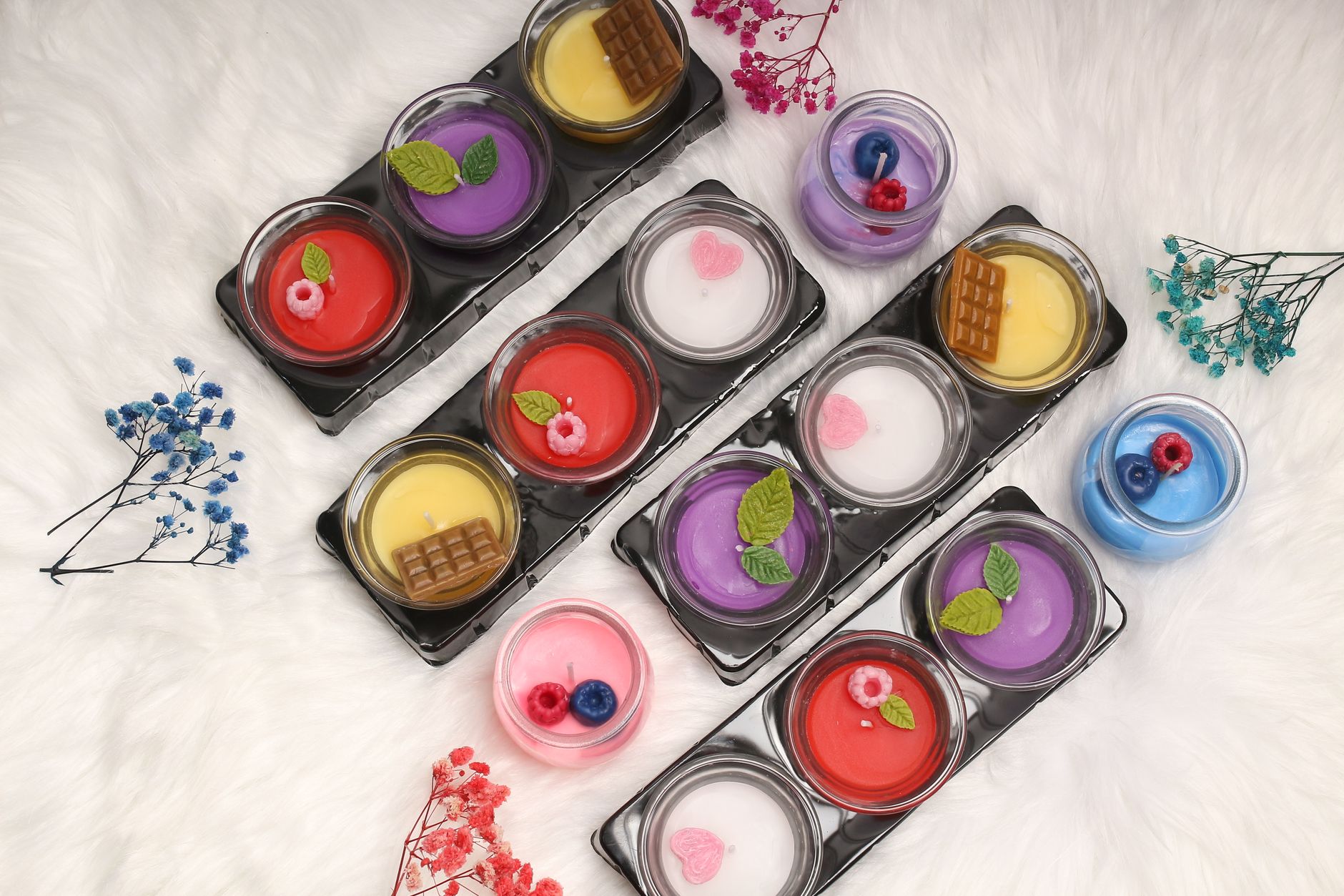 Floral Candles