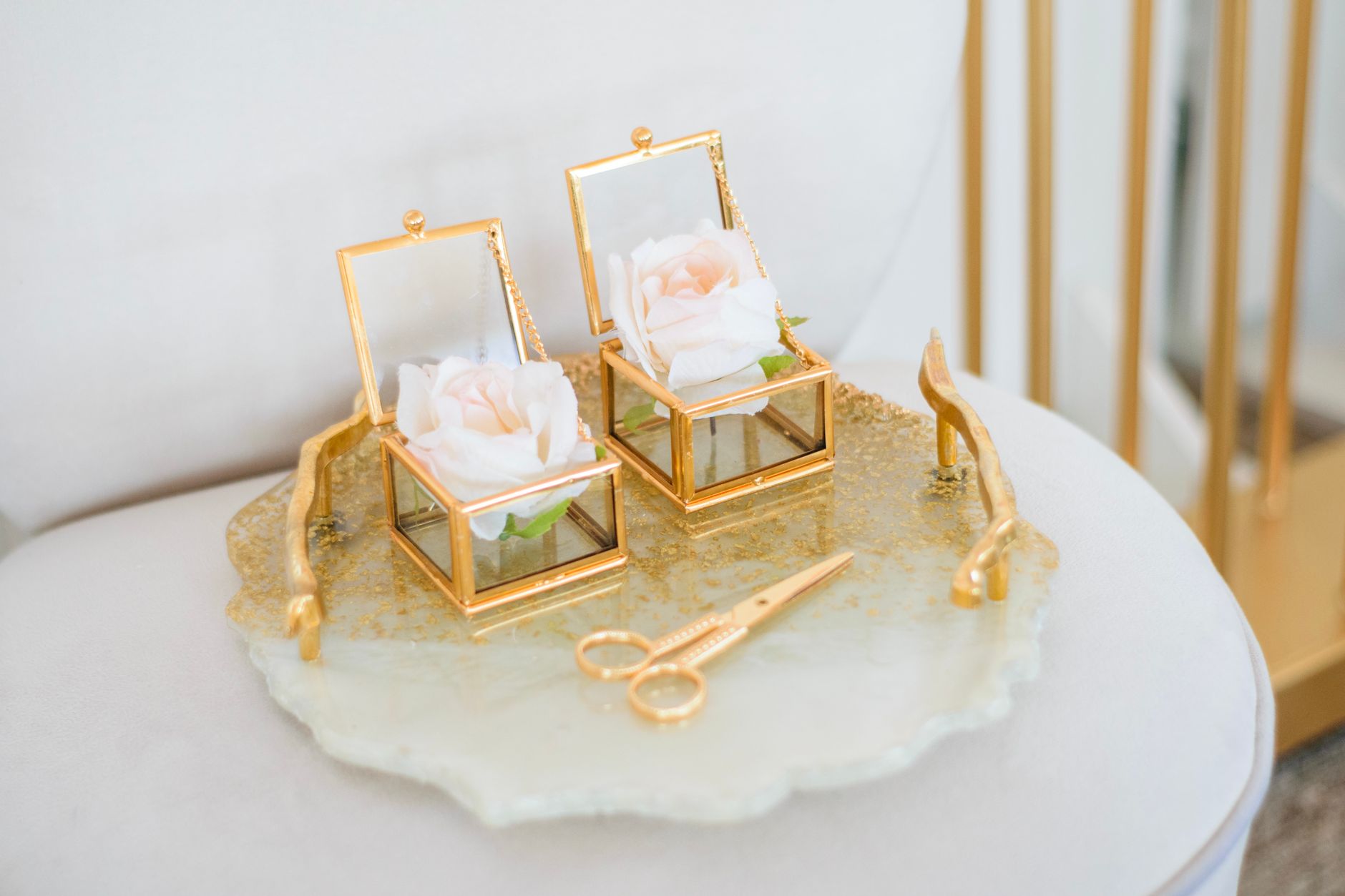 Foil Printed Invitation Boxes