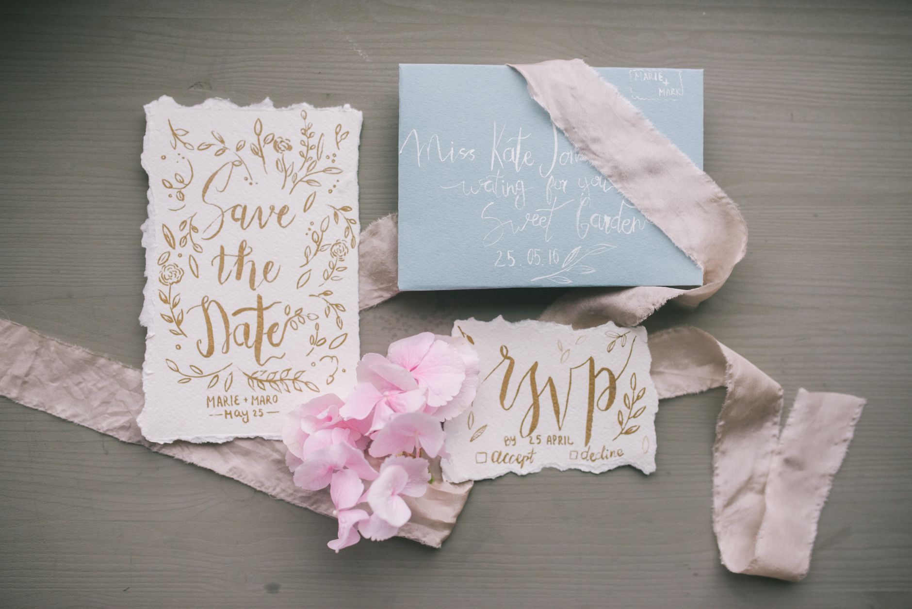 Illustrated Save the Date