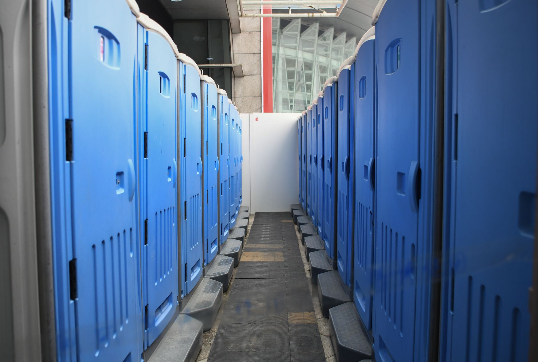 Portable Toilets with Wash Basin