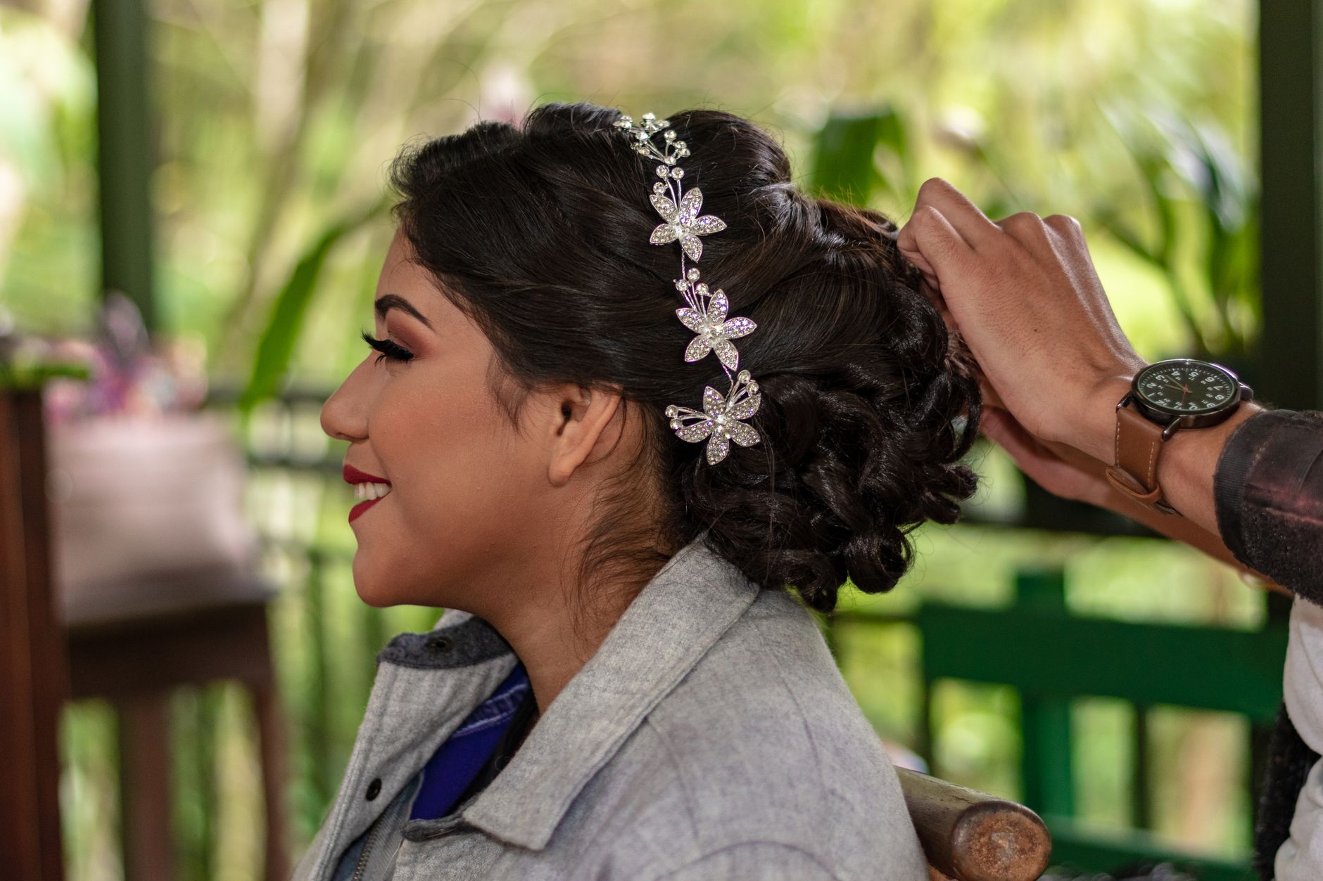 Perfect Bride Saree Arrangement in Goa