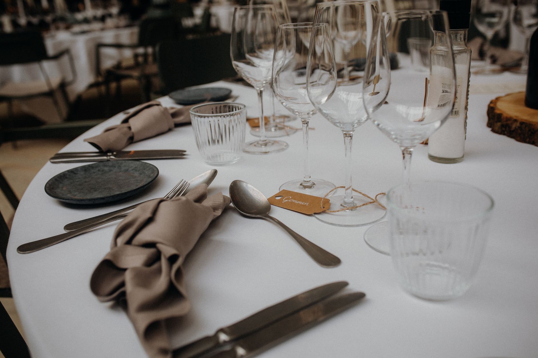 Circular Guest Tables