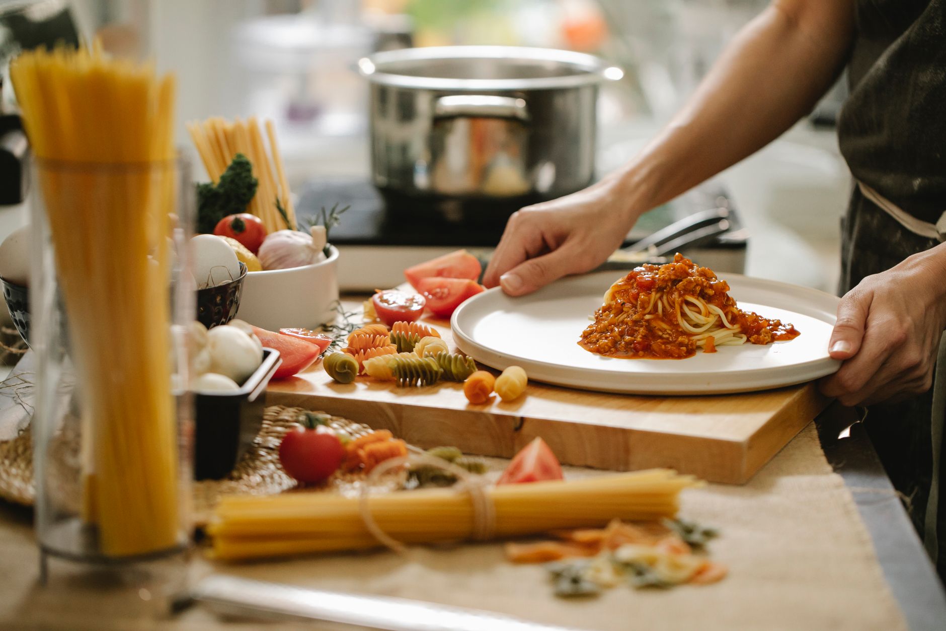 Live Pasta Magic at Your Goa Event