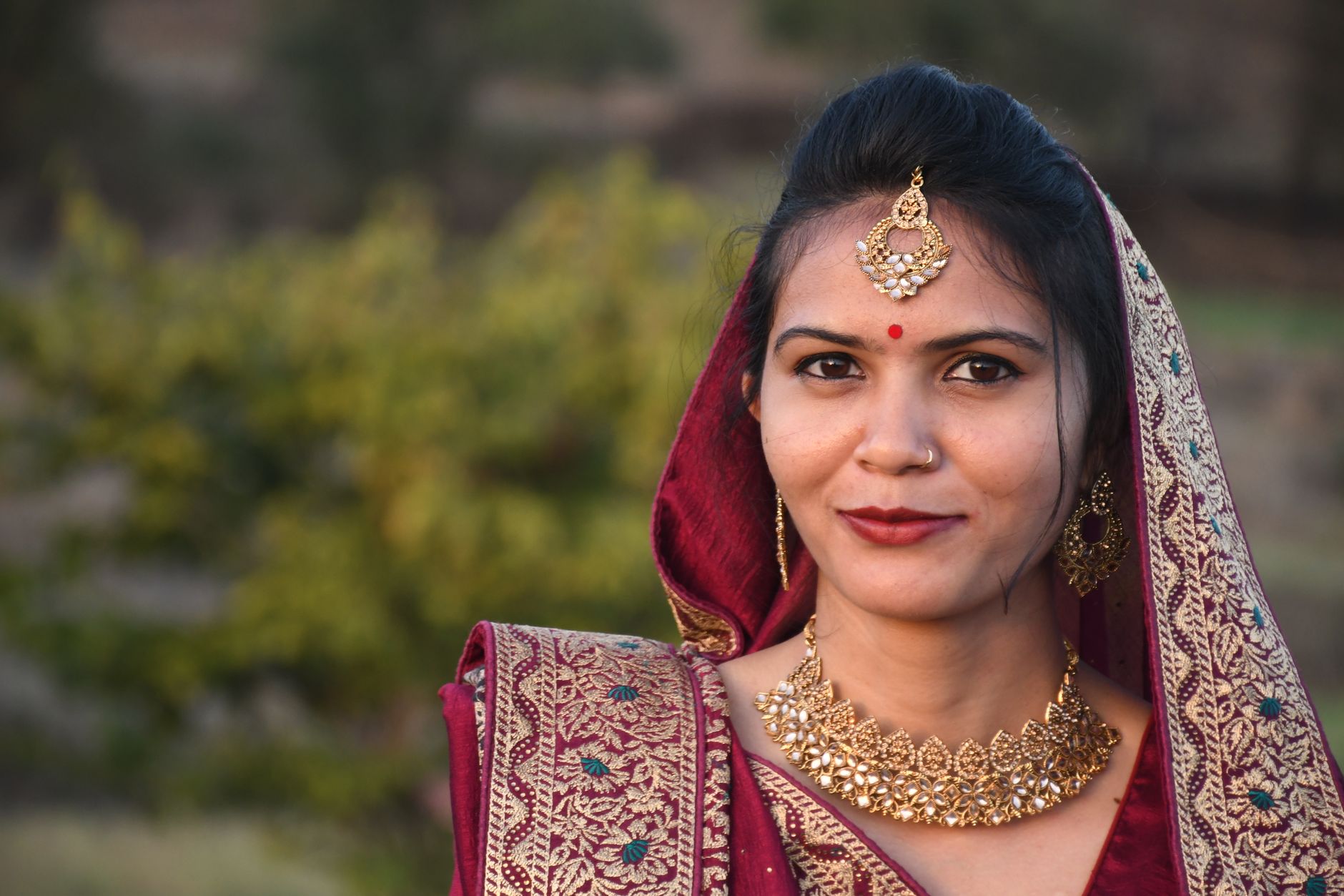 Temple-Inspired Ornaments for Goa Brides