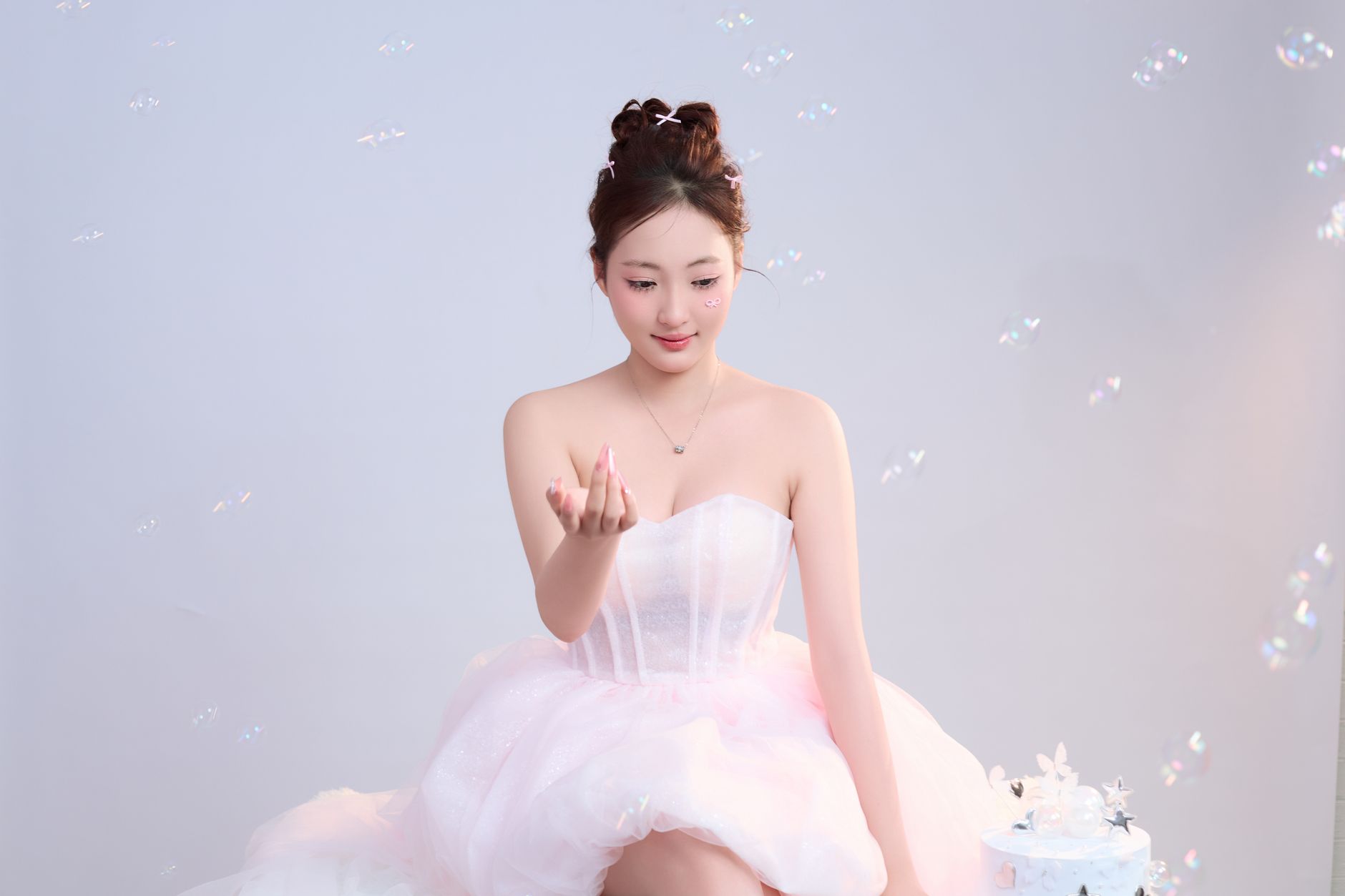 Bubble and Petal Combination