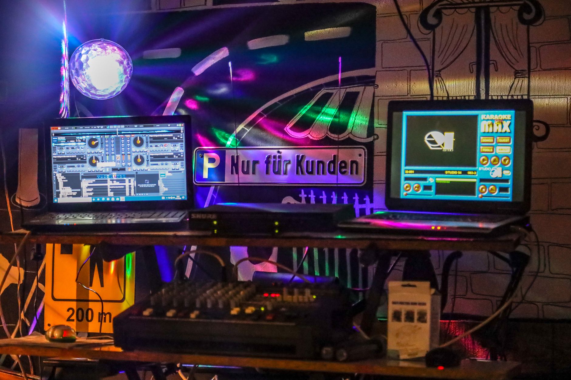 Karaoke Performance Stage