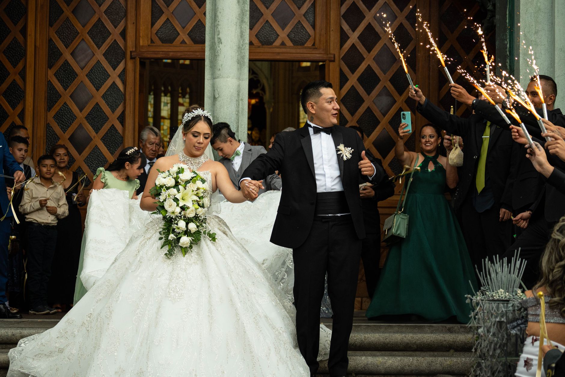 Groom Entry Sparks – Light Up Guwahati