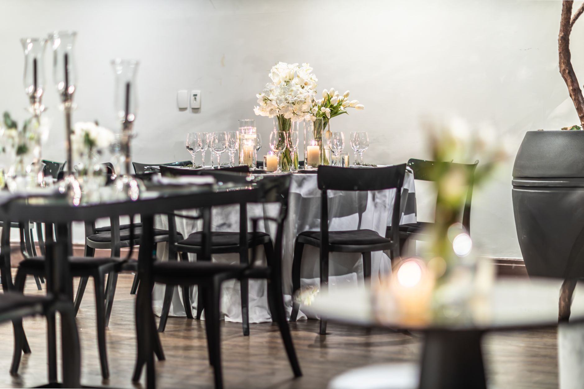 Black Banquet Chairs — Haridwar Events