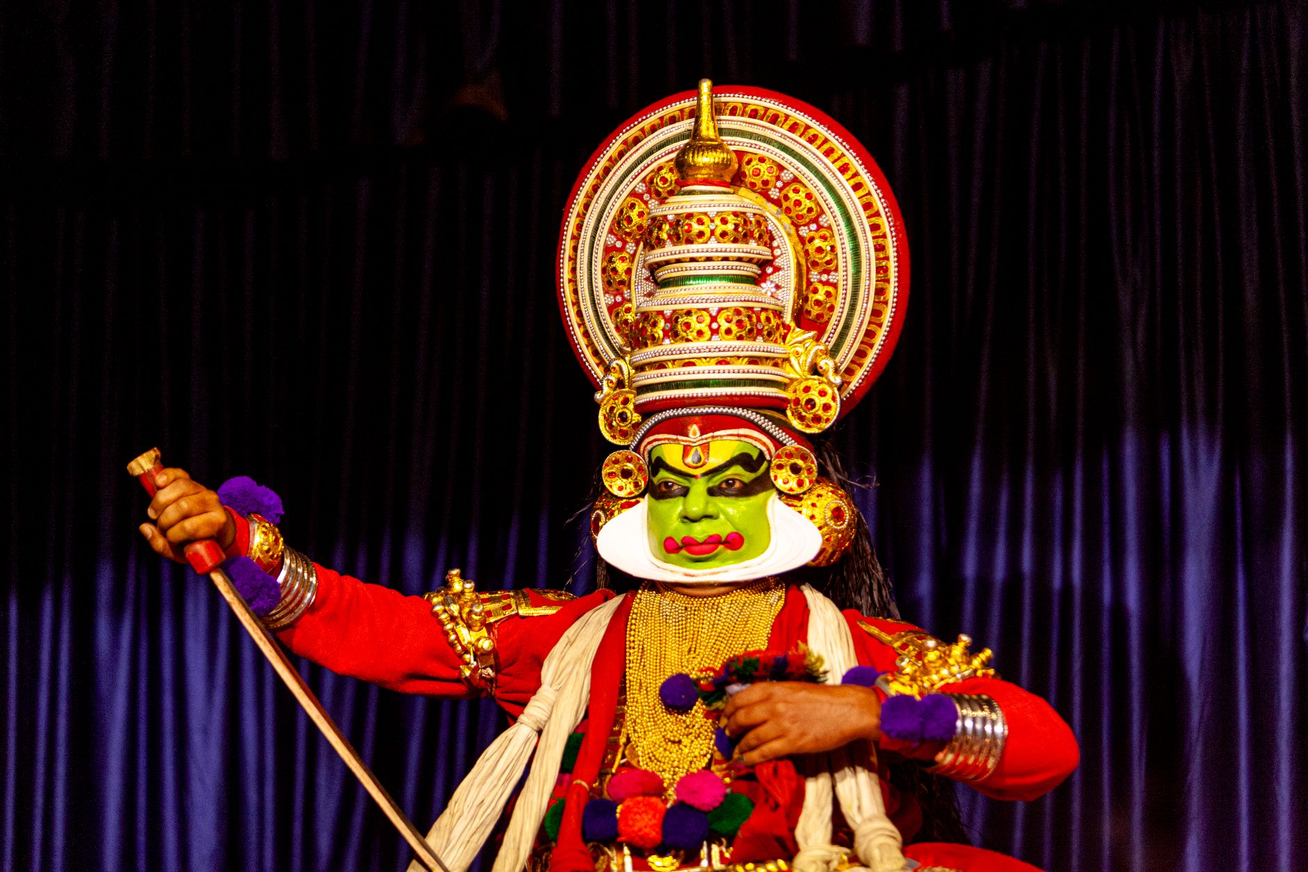 Kathakali Welcome Artists in Haridwar