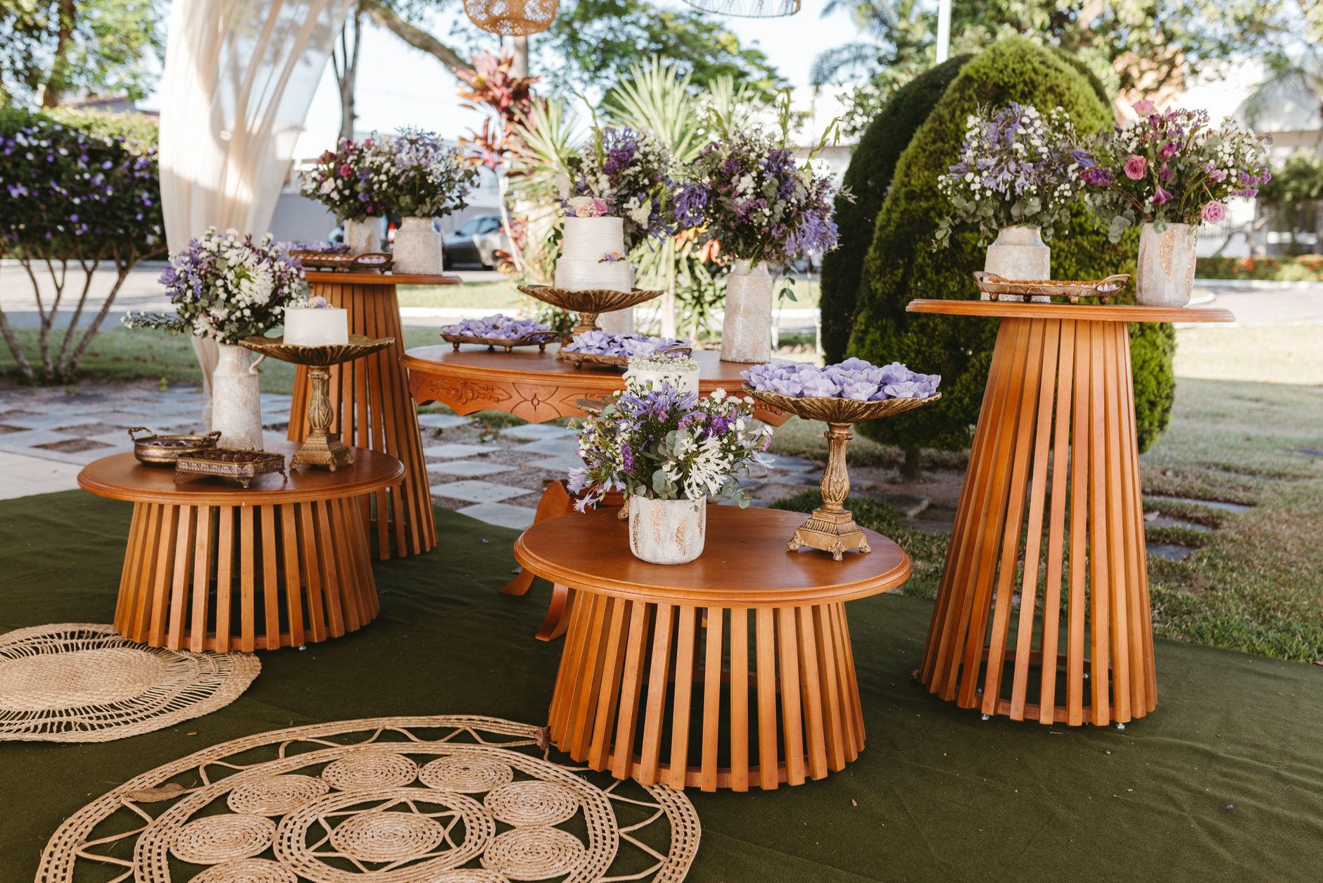 Rustic Cocktail Tables