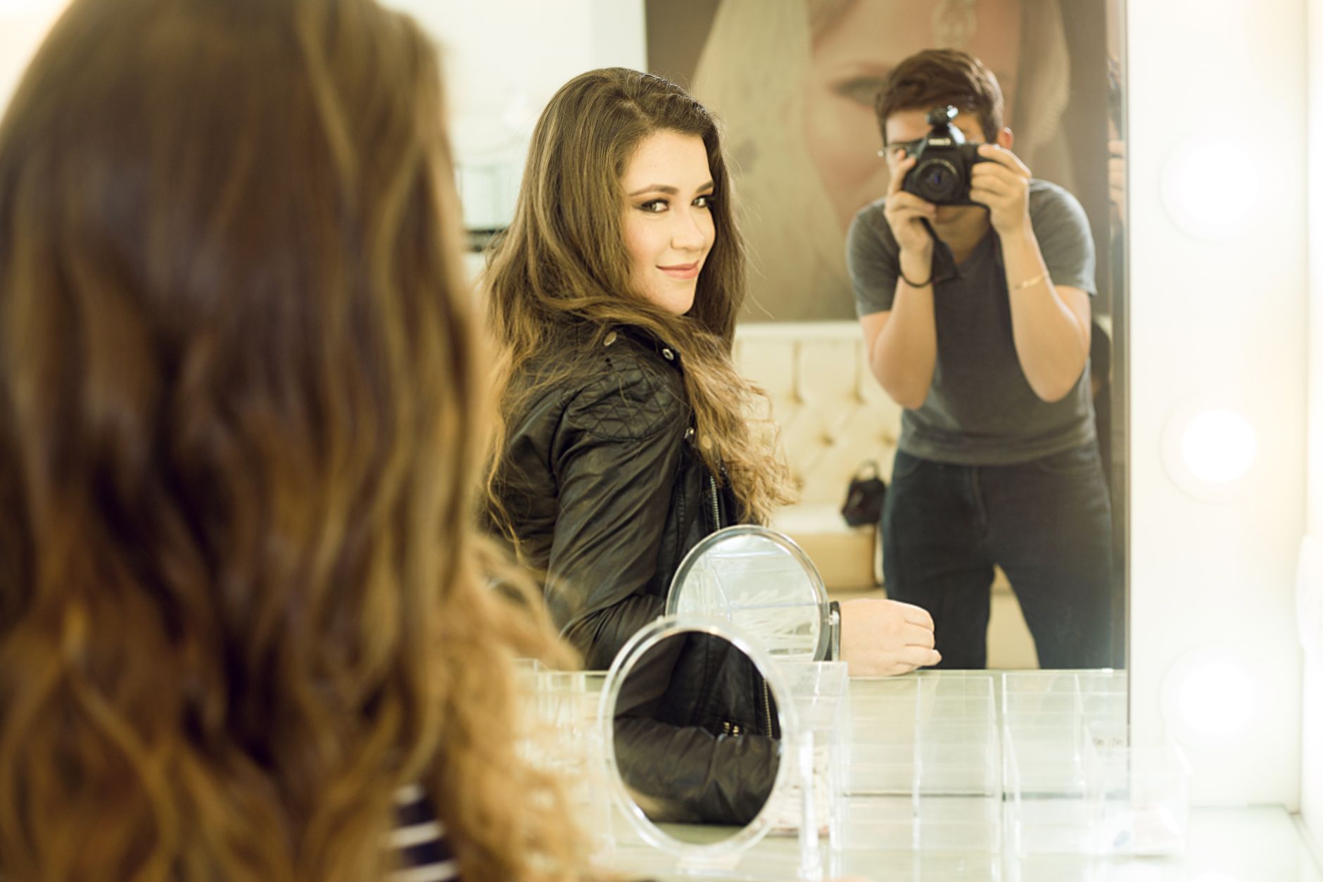 Pro Green Room Mirrors, Island-Ready