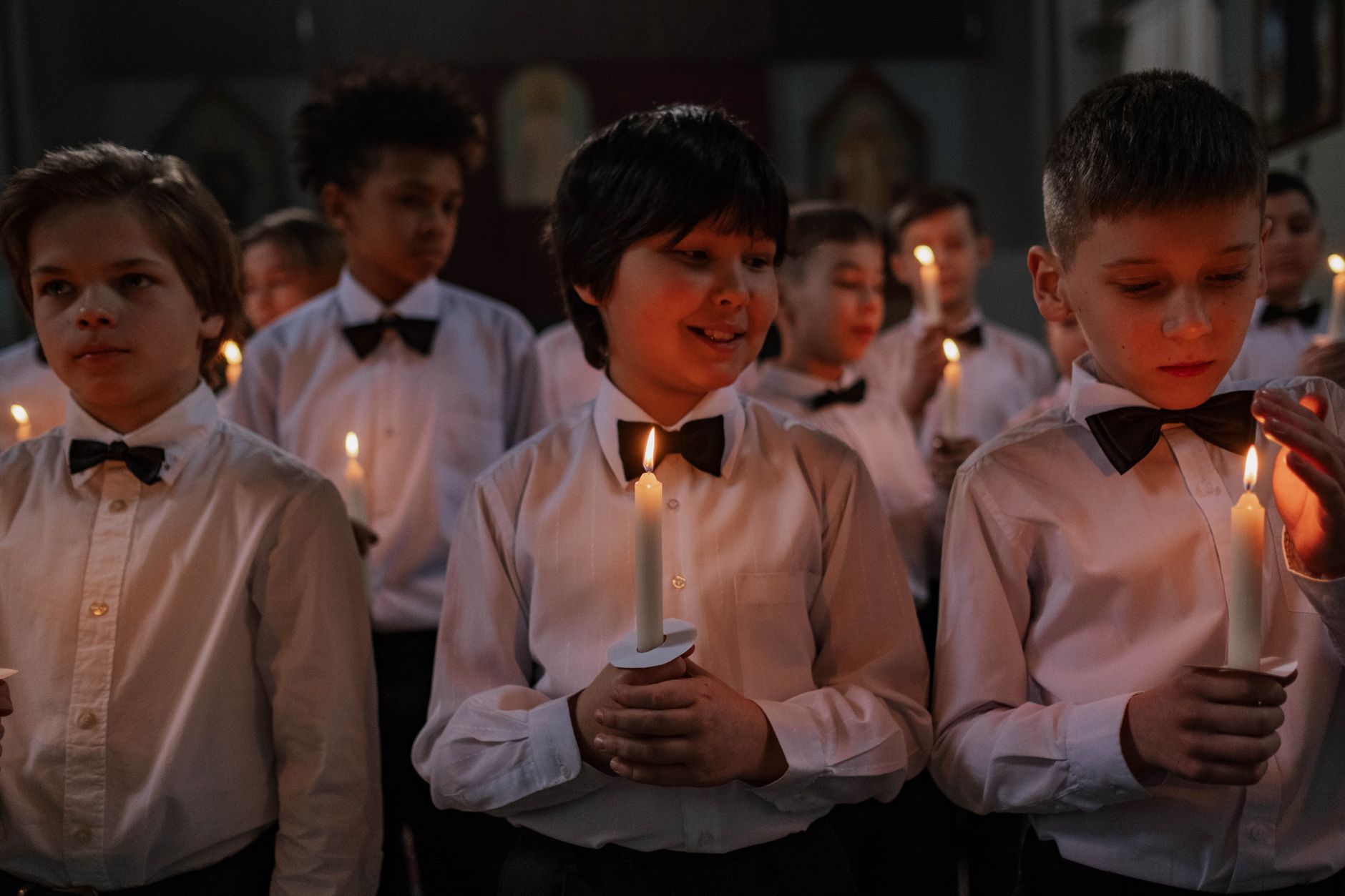 Children's Carol Choir, Havelock Island