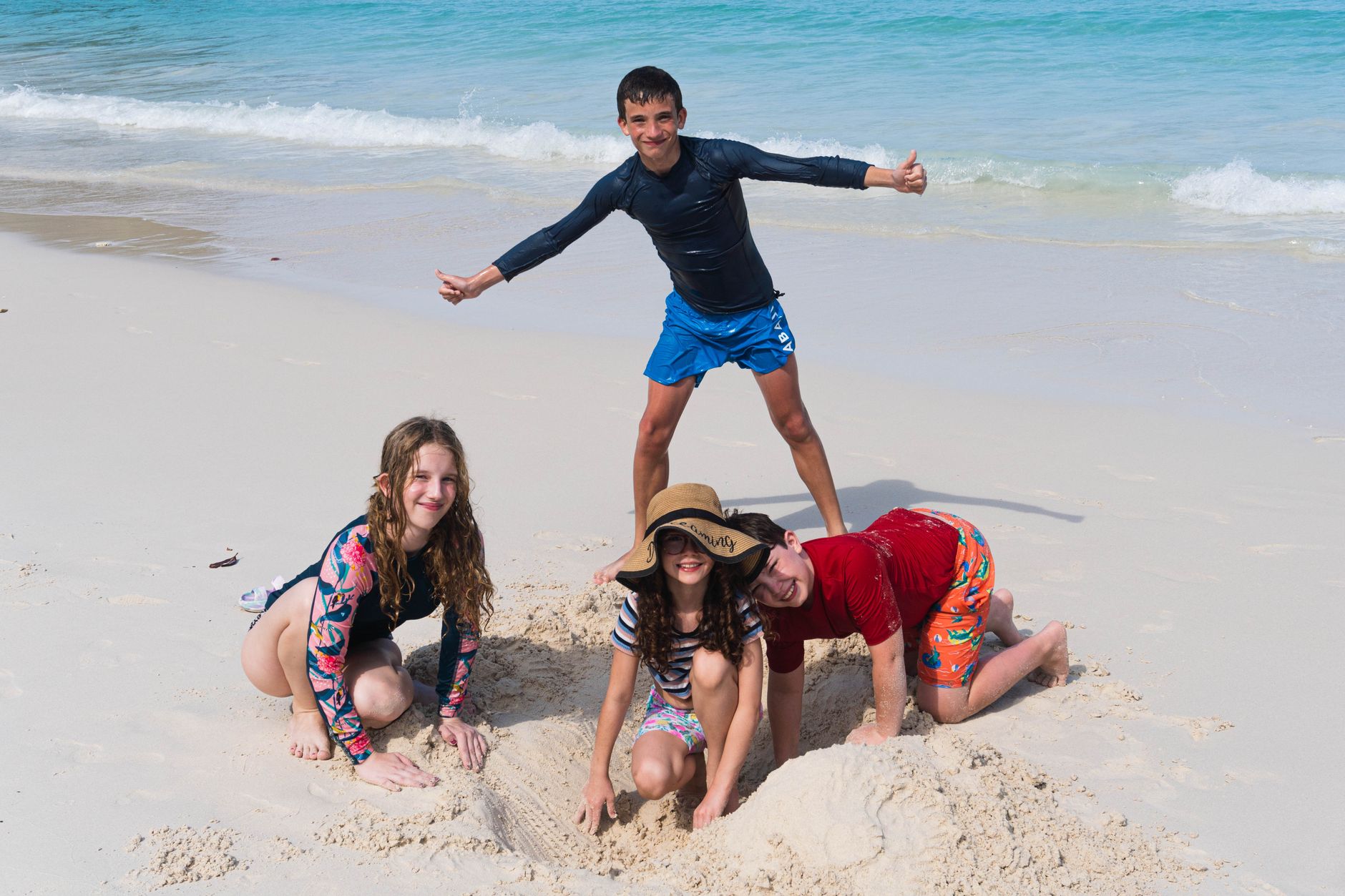 Kids Group Photos, Havelock Island