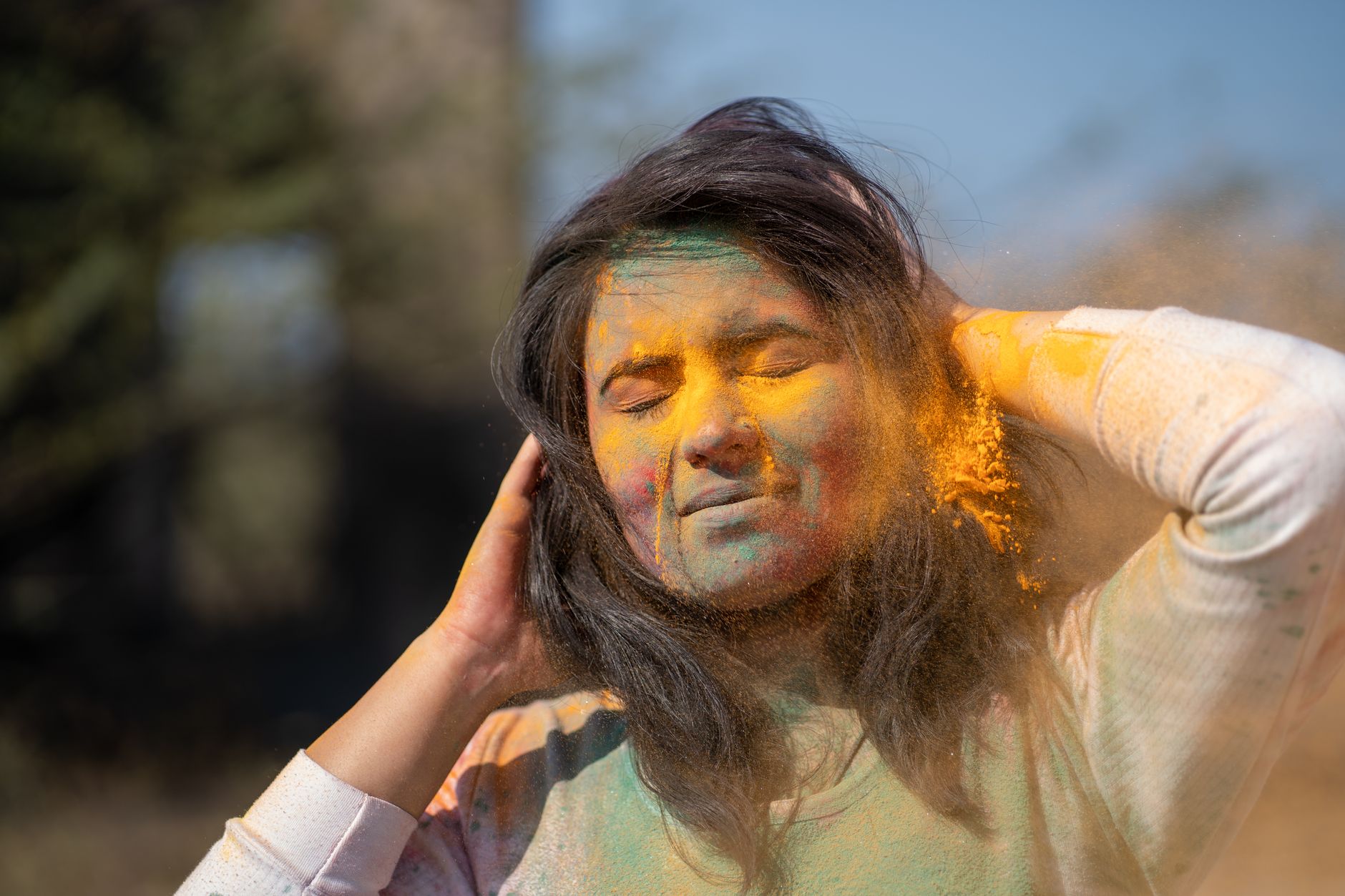 Holi Rain Dance on Havelock Island