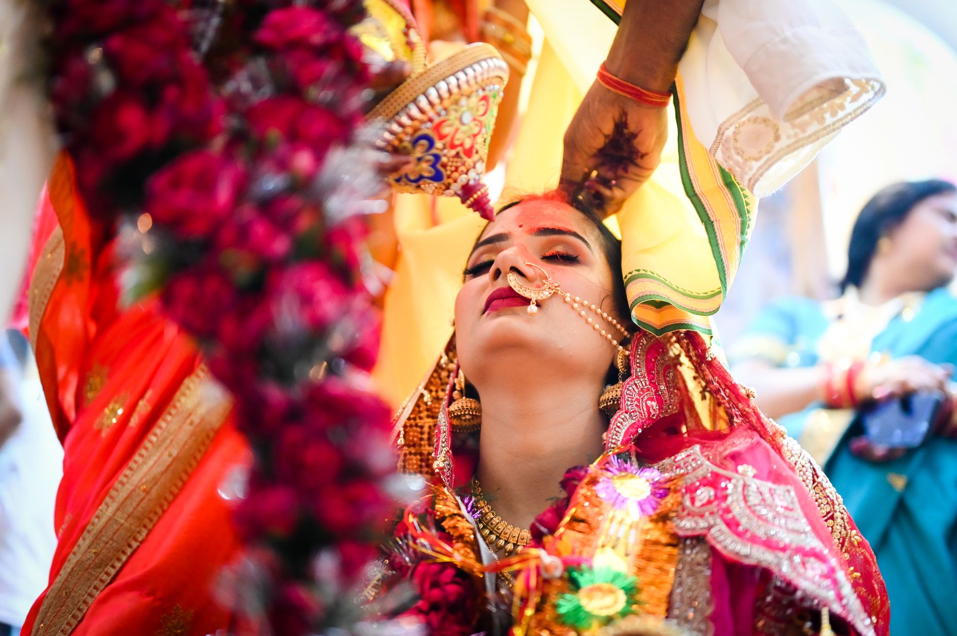 Sacred Sindoor Rituals on the Island