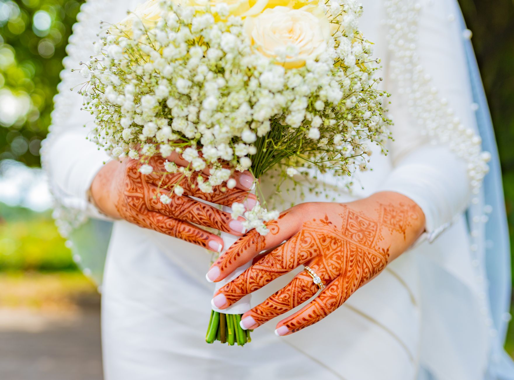 Bridal Mehndi, Island-Style