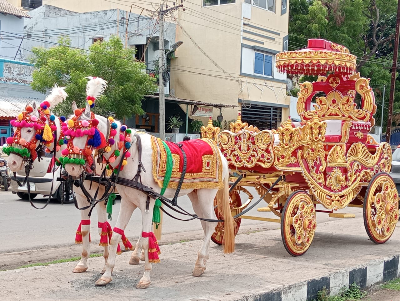 Authentic Heritage Chariot Rentals Chennai