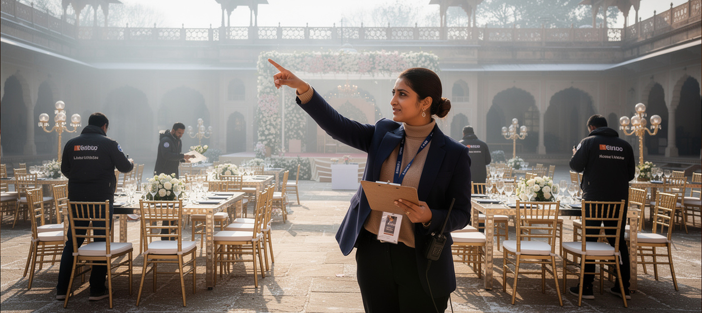 How Event Managers Handle Large-Scale Weddings & Events | Happiffie