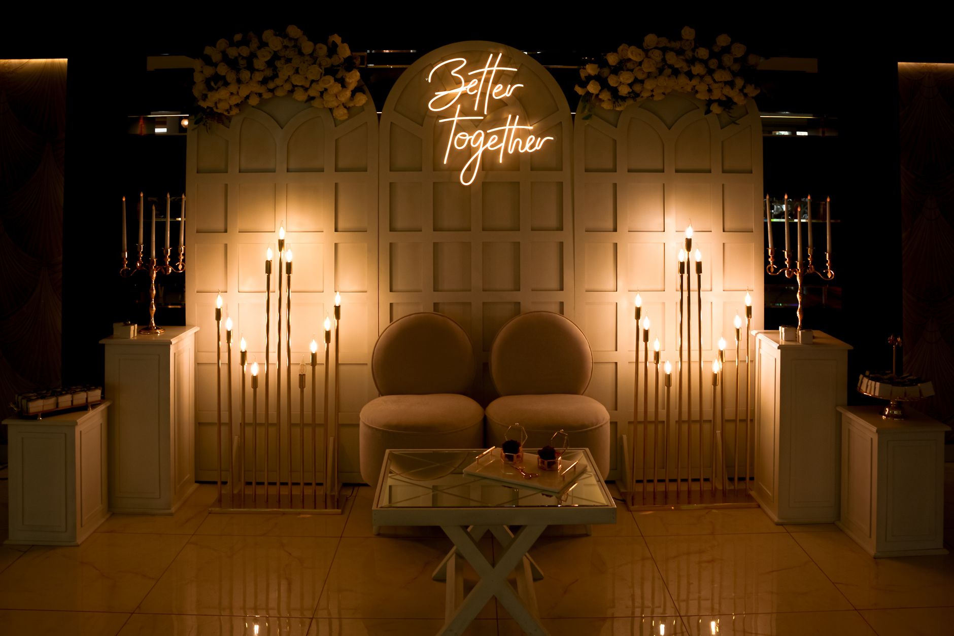 Bridal Seating That Steals the Show
