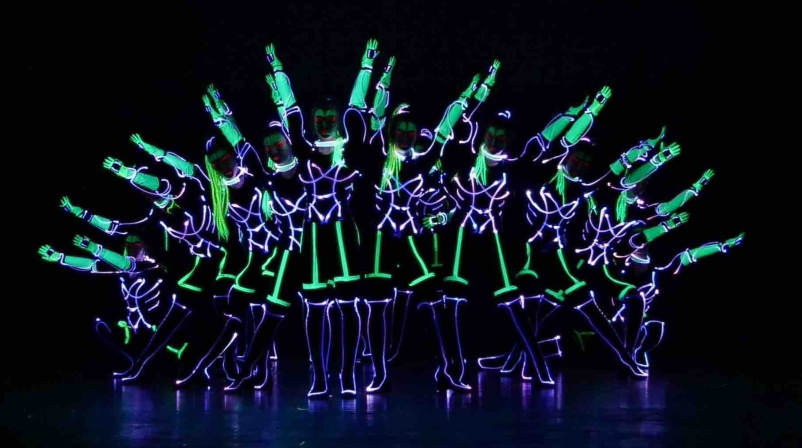 Mesmerizing Light Dance Shows