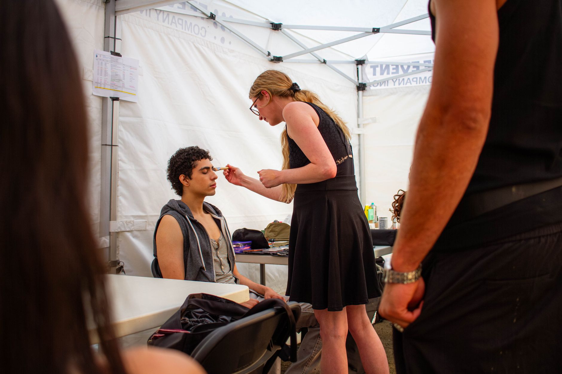 Backstage Artist Rest Area