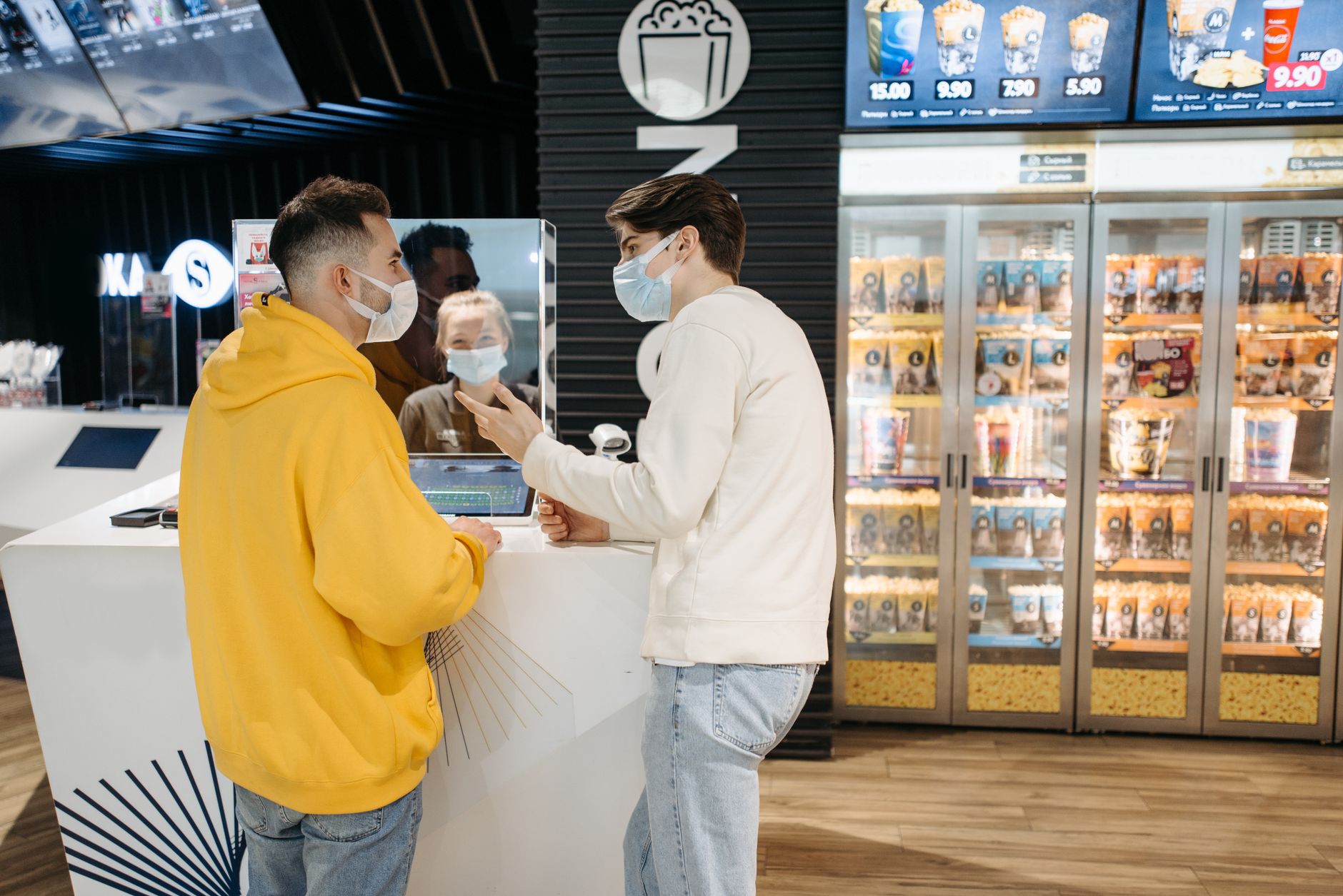 Fresh Popcorn Kiosk