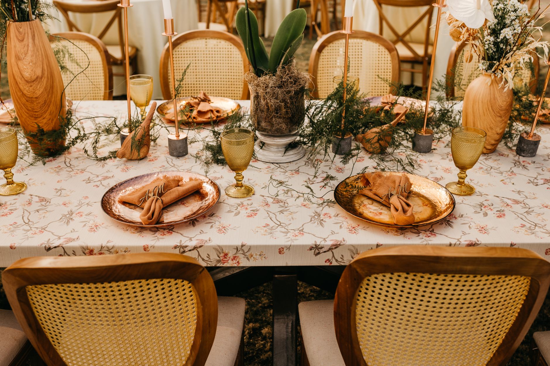 Cane Dining Chairs