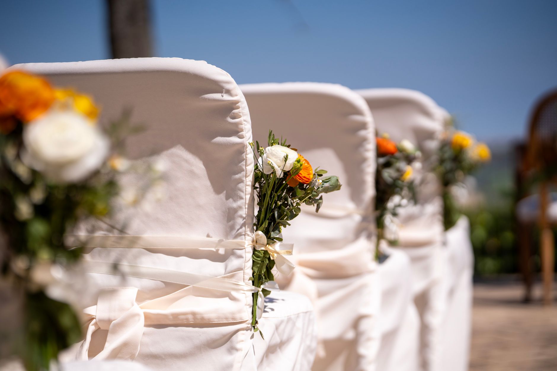 Chair Bow Tie Decorations