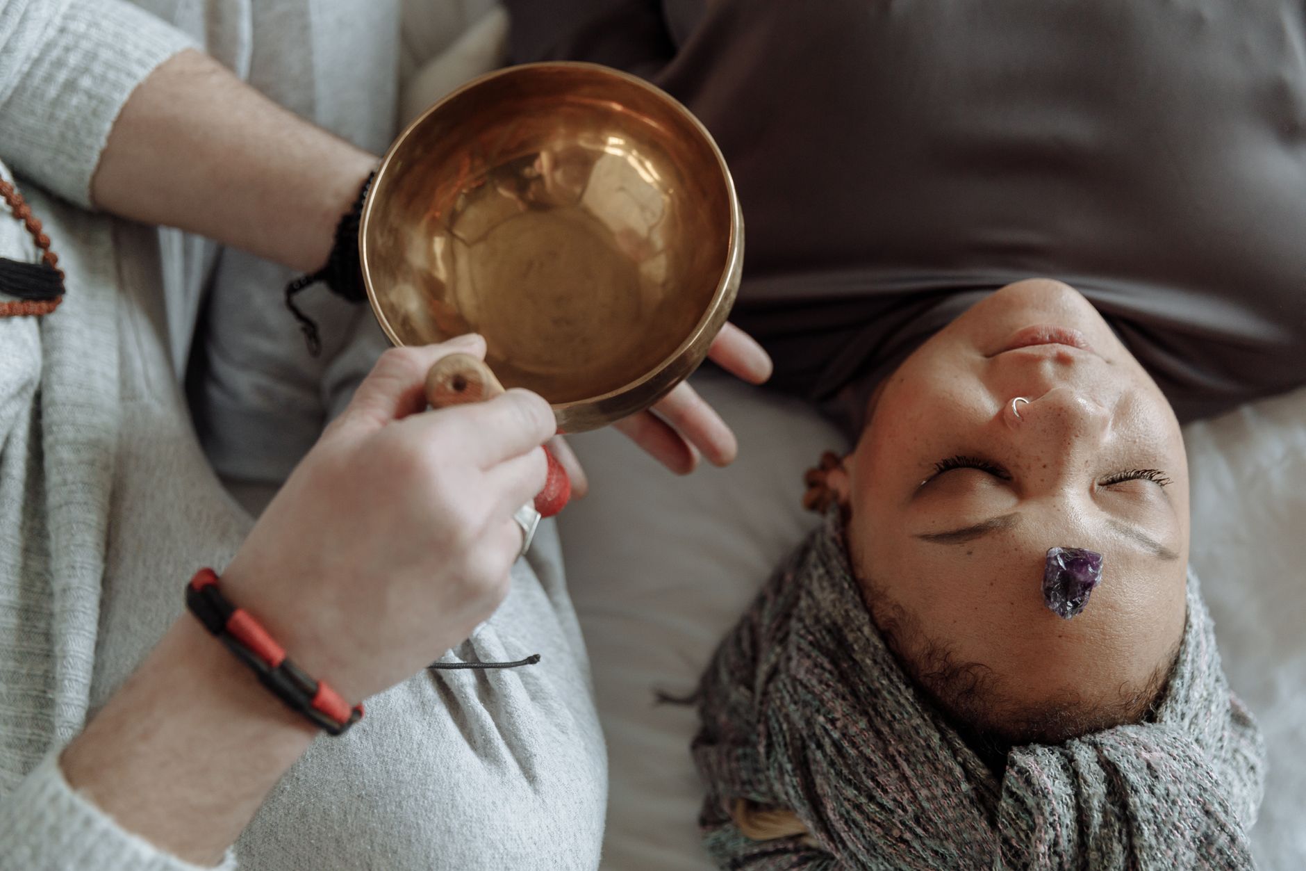 Crystal Bowl Healing Session