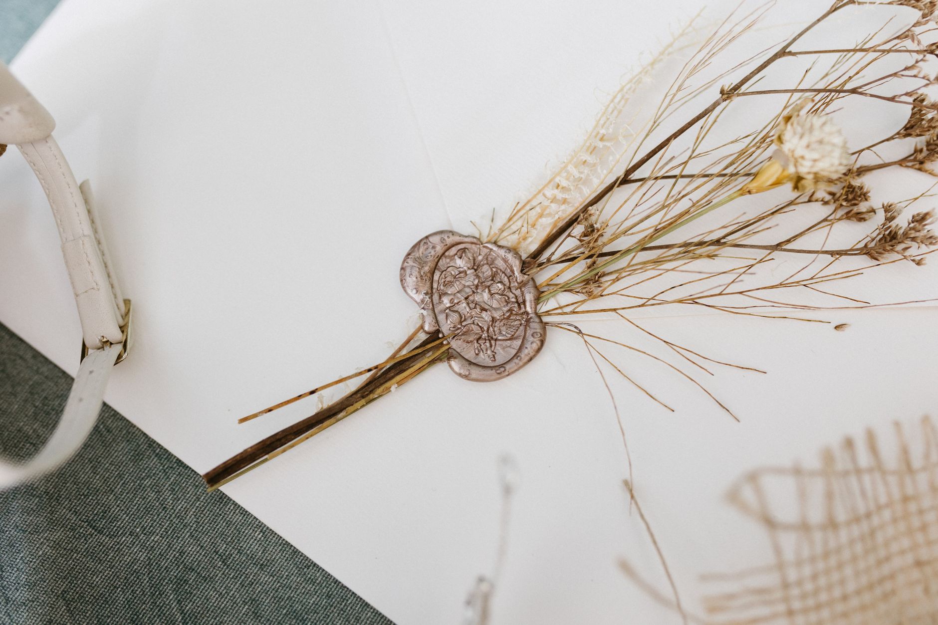 Initial Wax Seal Embellishments